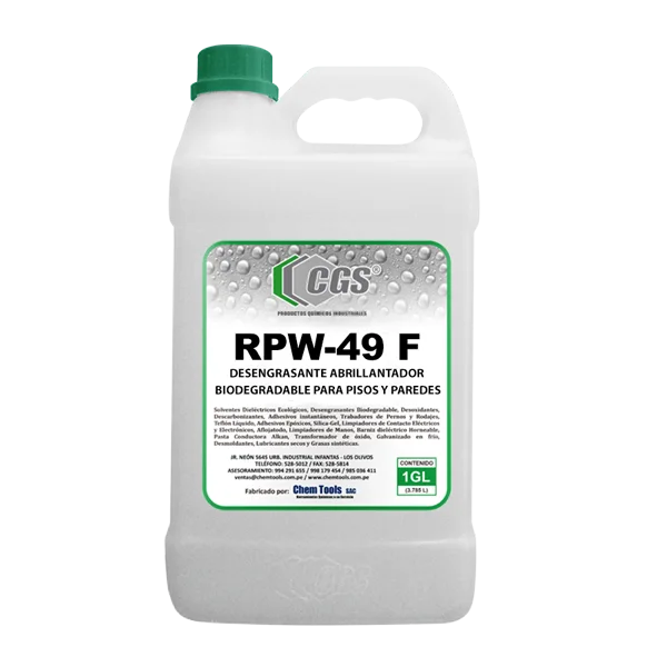 desengrasante abrillantador -r pw 49 f
